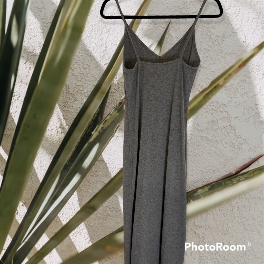 GREY midi dress - Picture 2 of 2